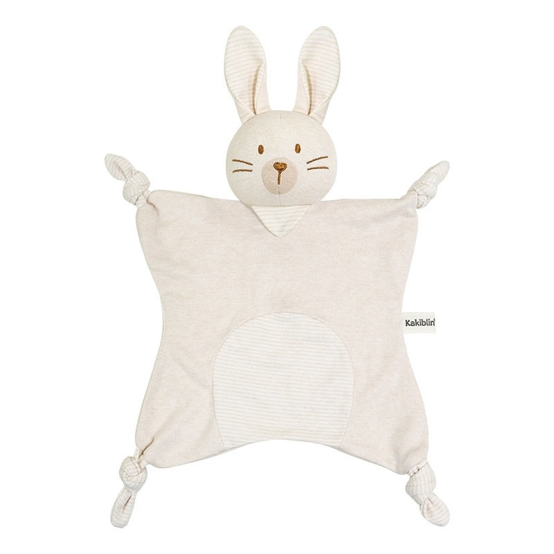 Doudou Bébé en Coton Bio — Souris, Lion, Ours ou Lapin