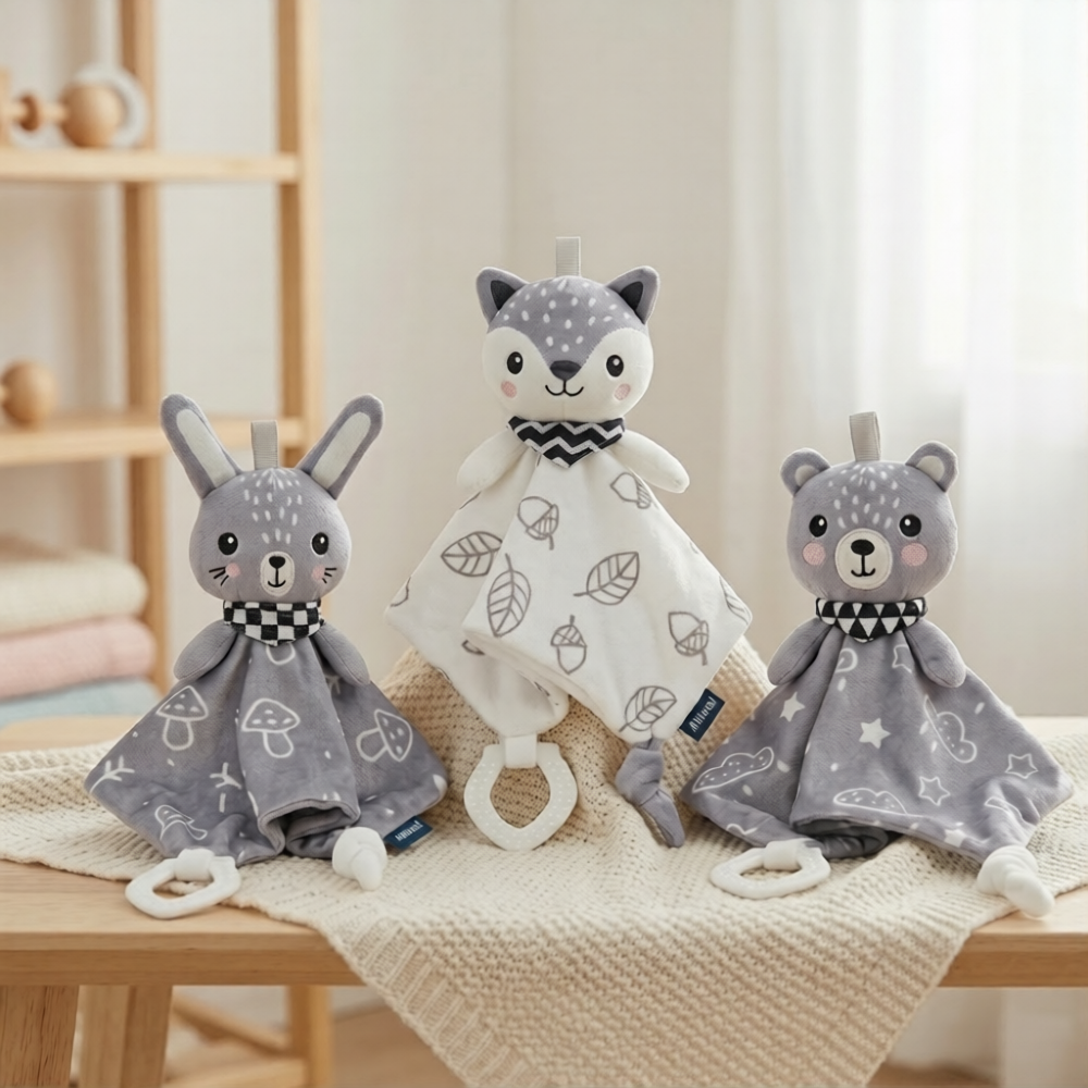 Doudou Sensoriel Bébé | Le Premier Compagnon de Nuit de Votre Enfant