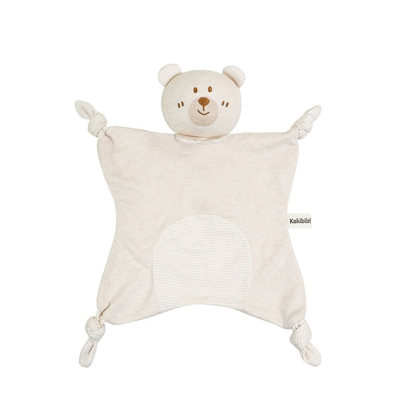 Doudou Bébé en Coton Bio — Souris, Lion, Ours ou Lapin
